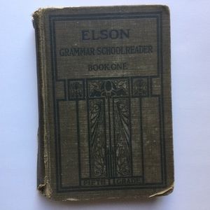 Antique Elson Grammar School Reader Book One Fifth Grade